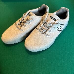 Giesswein Shoes Merino Wool Runners Women Light Gray Size 41 BRAND NEW